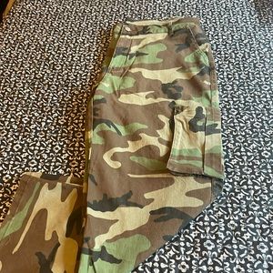 SHEIN camouflage pants